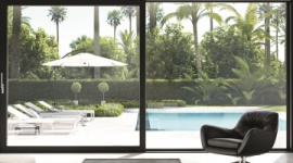 Piękne wyjście na taras